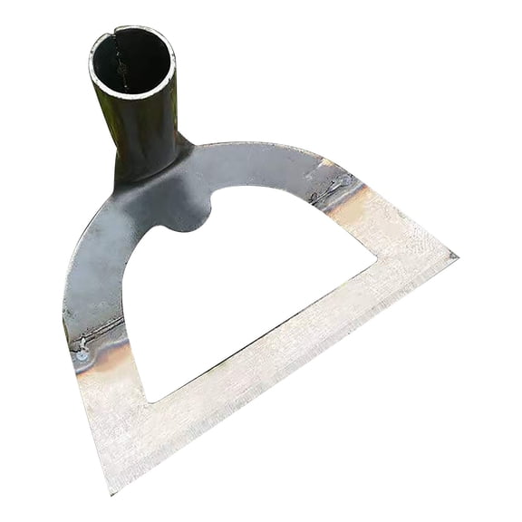 TACILIP Mens Gifts, Thickened Hollow Hoe Forged Saw Blade Steel Weeding Planing Agricultural Hardware Manganese Steel Hollow Hoe, Home Tools, 1PC