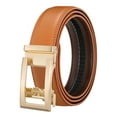 thumbnail image 1 of TACILIP Mens Gifts, Women's Belt Automatic Leather Belt Men's Western Belt Easy-Click Women's Belt Decorative Waist Belt With-Coloured Buckle No Holes For Business Suit And Dr, Room Decor, 1PC, 1 of 8
