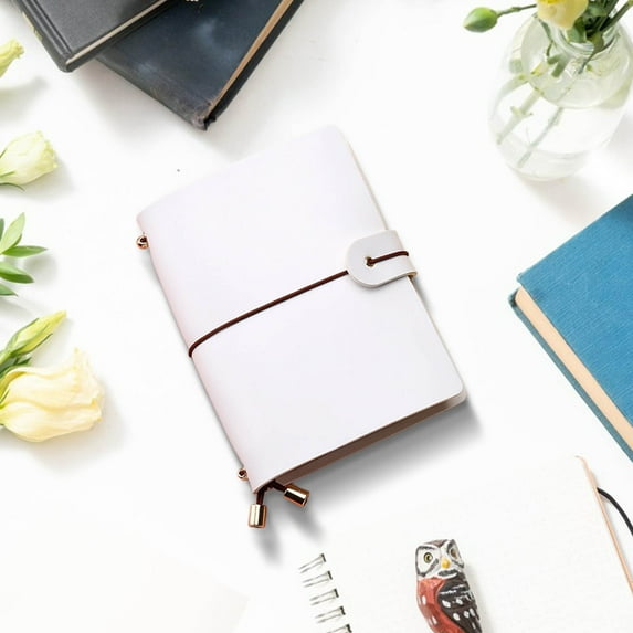 TACILIP Notebook Leather Notebook Travel Diary Student Notebook School Supplies, Gifts for Mom