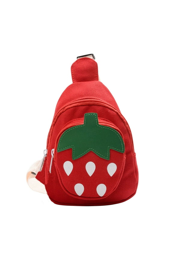 Office & School Supplies, Strawberry Chest Bag Crossbody Bag Purse Ages 3-11, Gifts for Her