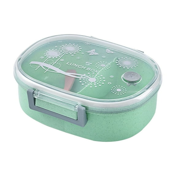 TACILIP Office & School Supplies, Wheats Straw Single Layer Lunch Box Mobile Phone Holders Lunch Box Student Office Worker Lunch Box Microwaveable Lunch Box, Gifts for Her