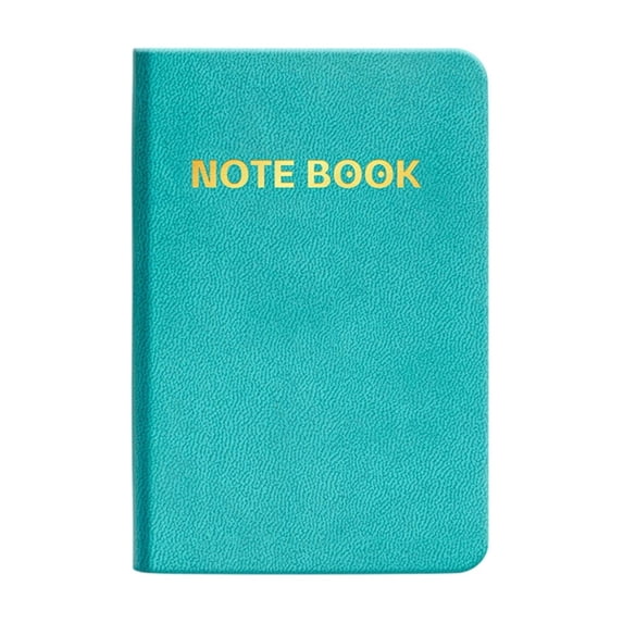 TACILIP Office Supplies, A7 Pocket Notebook Compact Portable Notebook Thick Leather Journal Small Mini Concise Notebook, Gifts for Men