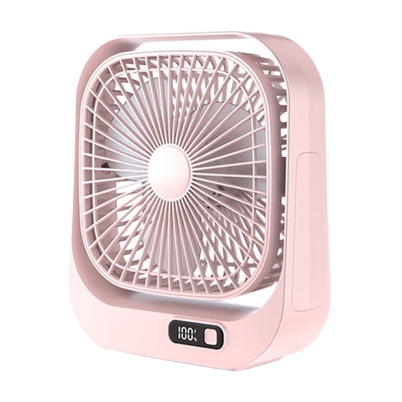 TACILIP Office Supplies, Desktop Mini Desktop Fan Wind Power Fan Home Office Small Fan Charging Plug Circulation Fan, Gifts for Mom