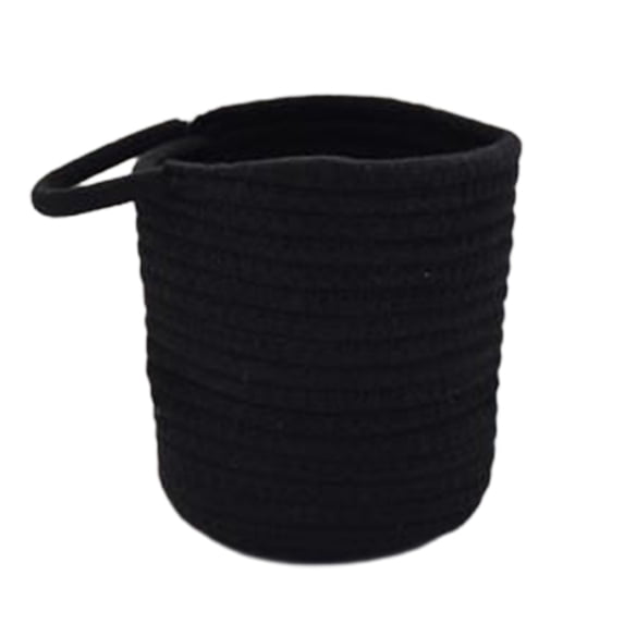 TACILIP Organizer, Wire Hanging Basket Kitchen Storage Basket Entrance Snack Basket Cosmetic Storage Box Hanging Cotton Rope Woven Storage Basket Home Storage Cotton Wire Basket, Gifts for Men