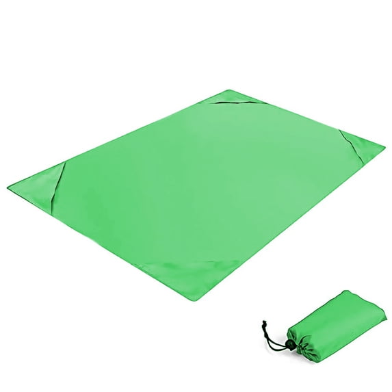 TACILIP Outdoor Rug, Beach Blanket Sandproof Beach Mat Big & Compact Sand Free Mat Quick Drying Lightweight Outdoor Pad Camping Mat for 2-3 Adults Travel Party Sports Camping Hiking