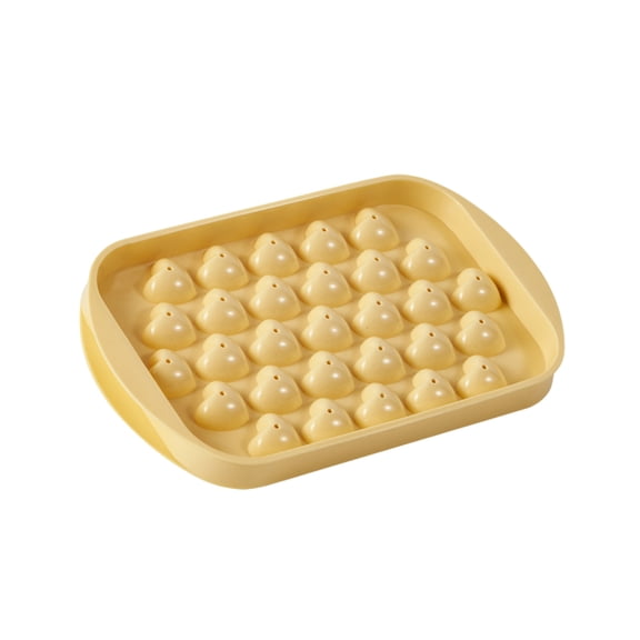 TACILIP Personalized Heart Shape Ice Compartment Tridimensional Graphic Ice Compartment Food Grade Soft Material Ice Mould Soft Easy Release Ice Compartment, Kitchen Gadgets
