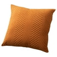 thumbnail image 1 of TACILIP Pillows Cover, Solid Color Velvet Pleated Pillowcase Velvet Sofa Cushion Headboard Pillows Office Lumbar Support Waist Protection, Birthday Gifts, 1 of 6