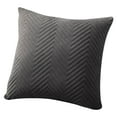 thumbnail image 1 of TACILIP Pillows Cover, Solid Color Velvet Pleated Pillowcase Velvet Sofa Cushion Headboard Pillows Office Lumbar Support Waist Protection, Housewarming Gifts, 1 of 6