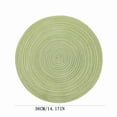 thumbnail image 1 of TACILIP Placemats Washable Woven Vinyl Placemats for Dining Table Easy To Clean Plastic Placemats Dining Table Set, Dining Mat, 1 of 3