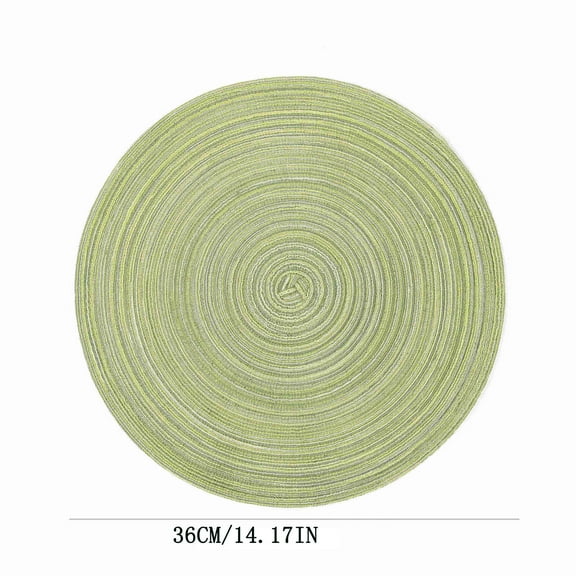 TACILIP Placemats Washable Woven Vinyl Placemats for Dining Table Easy To Clean Plastic Placemats Dining Table Set, Dining Mat