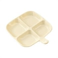 thumbnail image 1 of TACILIP Plates, Vegetable Preparation Tray Wall Mounted Hot Pot Dish Soy Dipping Side Dishes Storage Tray, Birthday Gifts, 1 of 6