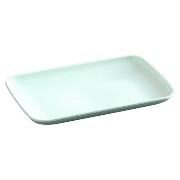 TACILIP Rectangular Plates Hot Pot Barbecue Plastic Sausage Plates Fruit Plates Kitchen Gadgets, Gifts for Him