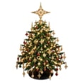 thumbnail image 1 of TACILIP Room Decor, 1PC DIY Beaded Christmas Tree Kit Handmade Mini Tabletop Xmas Tree With Light 3 Styles Topper Decor Gift, Womens Gifts, 1 of 7