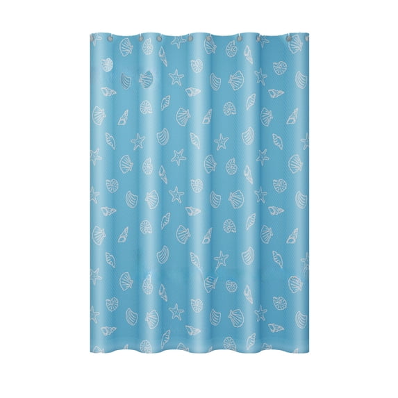 TACILIP Room Decor, Cute Printed Polyester Shower Curtain Water-repellent and Leaf Molds Counteractive Soft Fabric Shower Curtain Suitable for Bathroom and Toilet Partitions, Gifts for Men