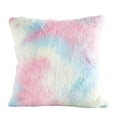 thumbnail image 1 of TACILIP Room Decor, Rabbits Hair Ties-dyes Iridescence Series Pillow Cushion Pillow Cushion Sofa Bedroom Pillow Set Does Not Contain Core, Gifts for Women, 1 of 6