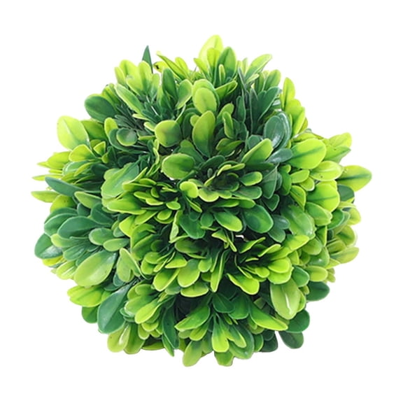 TACILIP Room Decor, Simulated Grass Decoration Green Round Green Plastic Floral Ceiling Fake Tree, Holiday Gifts