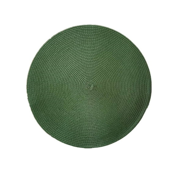 TACILIP Round Dining Mat, 12.6" Woven Table Mat Place Mat Household and Oil-proof Pad Heat Insulation Pad, Housewarming Gifts