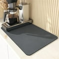 thumbnail image 1 of TACILIP Rugs, Draining Mat Confidentiary 2024 New Kitchen Super Absorbent Draining Mat Easy-Drying Diatomite Dish Drying Mat No Water Marks Coffee Mat, Floor Mat, 1 of 5