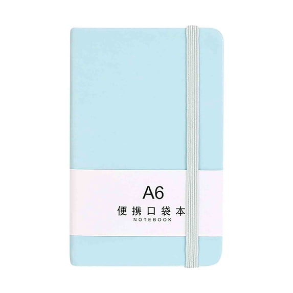 TACILIP Classroom Supplies, A6 Horizontal Notebook Hand Thickened Office Learning Notebook, Womens Gifts