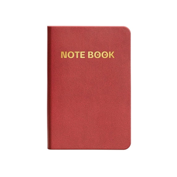 TACILIP School Supplies, A7 Pocket Notebook Compact Portable Notebook Thick Leather Journal Small Mini Concise Notebook, Gifts for Mom