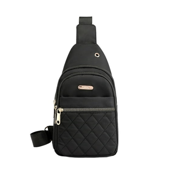 TACILIP School Supplies, Crossbody Bag Chest Bag Lightweight Large Capacity Oxford Fabric Waterproofing Sling Bag Side Shoulder Bag for Travel Sport Running Hiking School