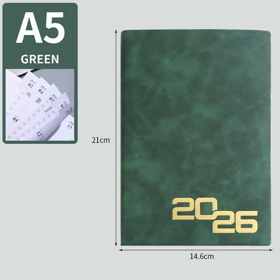 TACILIP School Supplies, English Planner for Daily Planning for 365 Days 152 Sheets, Gifts for Women