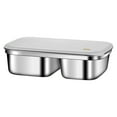 thumbnail image 1 of TACILIP School Supplies, Portable Compartment Lunch Box Stainless Steel Student Insulation High School Student Large Office Worker with Lid Bento Lunch Box, Gifts for Her, 1 of 5