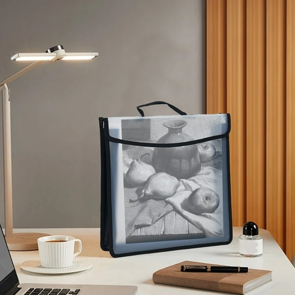 TACILIP School Supplies, Thickened Edging A3 Artwork Storage Bag Watertight Office Folder Storage Bag Exam Paper Storage Bag, Mom Gifts