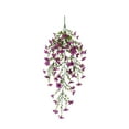 thumbnail image 1 of TACILIP Simulated Flower Violet Green Silk Flower Wall Hanging -border Rattan Hanging Basket Ceiling Decoration Accessories Thanksgiving Day Decor, Housewarming Gifts, 1 of 5