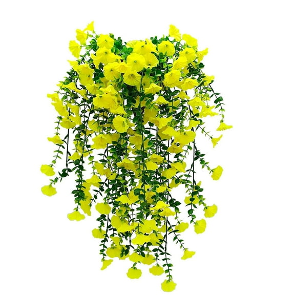 TACILIP Simulated Rose Artificial Flower Conditioning Duct Blocking Living Room Ceiling Decoration Plastic Wrapping Plants Fake Flowers Vines Artificial Flowers, Mother's Day Decorations