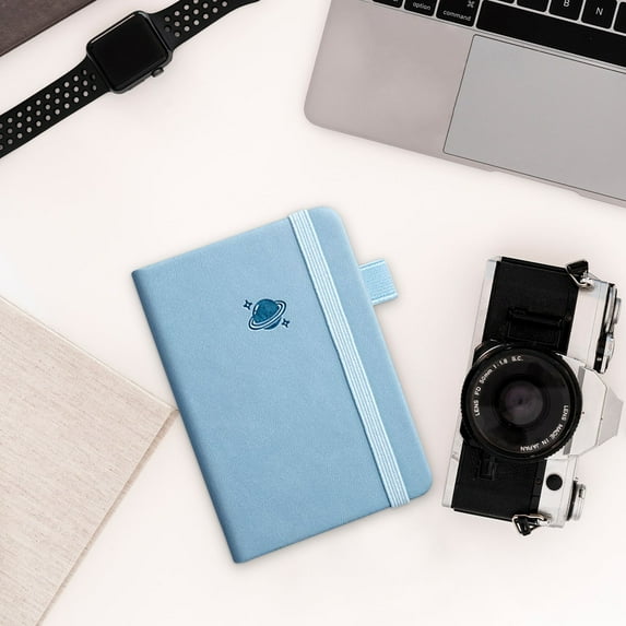 TACILIP Small Notebook Portable Notepad Thickened Pocket Mini A6 English Book Handy Note Stationery on, Men Gifts