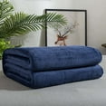thumbnail image 1 of TACILIP Solid Color Flannel Blanket Summer Conditioning Blanket Office Nap Blanket -layer Double-sided Flannel Blanket All Season Thin Blanket, Throw Blanket, 1 of 6