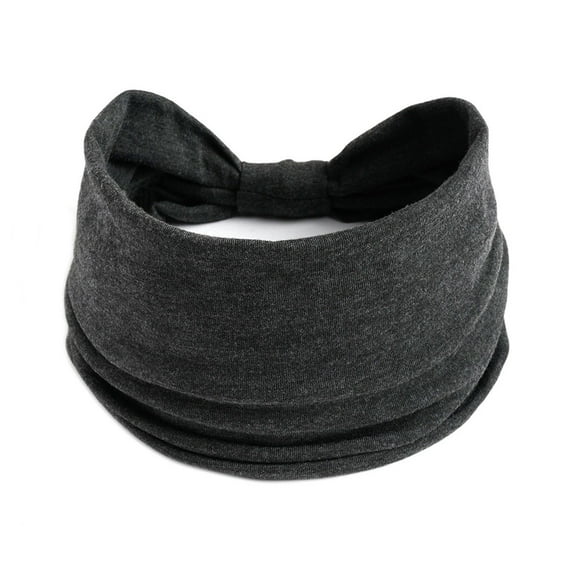 TACILIP Sport Accessories, Pure Color Elastic Sports Hairband Wide Version Of Yoga Headband Antiperspirant Sweat Absorption Maca Faucet Headband Bag Waist Hairband, Gifts for Family