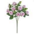 thumbnail image 1 of TACILIP Spring Decor, Fake Mini Rose Silk Faux Flowers Fake Roses Silk Flowers Arrangements Decor Resistants No Fade Fake Plants for Home Living Room Dining Decor, Gifts for Women, 1 of 6