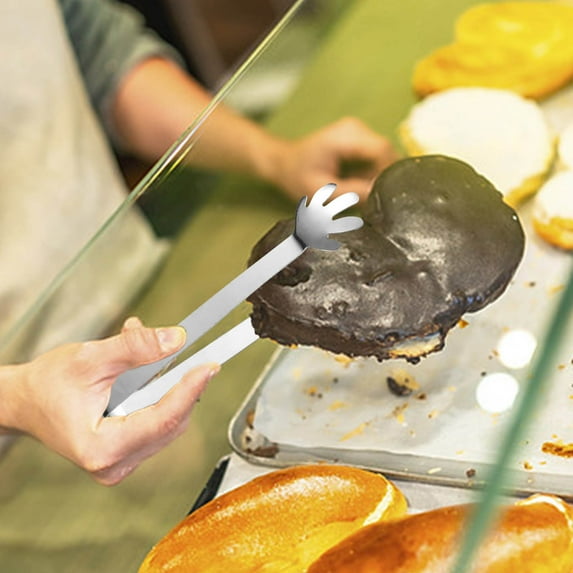 TACILIP Stainless Steel Household Kitchen Gadgets Mini Food Tongs, Gifts for Him