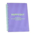 thumbnail image 1 of TACILIP Stationery Supplies, Student A5 Loose-leaf Notebook Stylish Notebook With Polypropylene Cover 60-Sheet Thickened Lined Loose-Leaf Notebook, Home Gifts, 1PC, 1 of 5