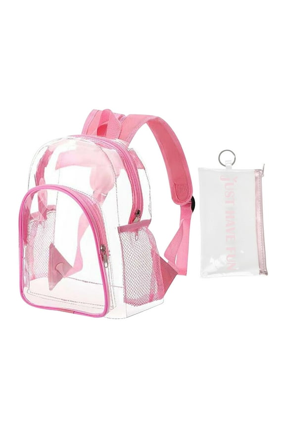 Stationery, Transparent Backpack, Transparent Backpack, Beach for Sports Activities and Games In Concert Festival, Office Supplies School Supplies Stationery Supplies Office Gifts