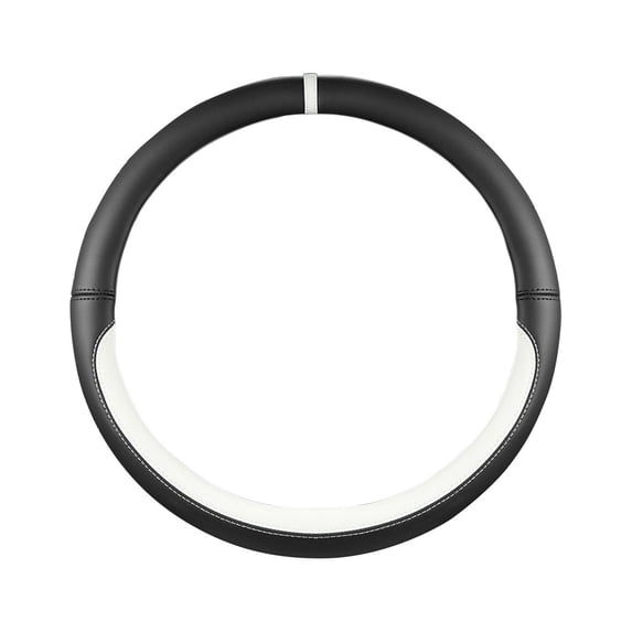 TACILIP Steering Covers, Car Steering Wheel Cover Protector Without Inner Ring Non-slip Bottom Cloth Four Seasons General Purpose Handle Set Spelling Color, Gift for Father
