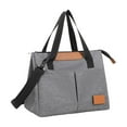 thumbnail image 1 of TACILIP Storage Bag, Fashionable Concise Large Capacity Triangular Insulation Bag for Travel with Food Lunch Bag Fresh Keeping Ice Bag Insulation Bag, Mom Gifts, 1 of 6