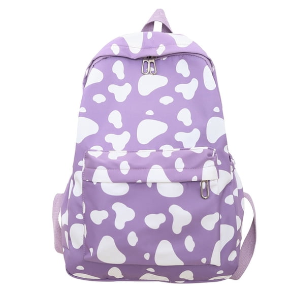 TACILIP Student Gifts, Cute Cow Print Backpack Fashionable And Versatile Large Capacity Backpack Small And Fresh Student Backpack Casual Backpack, School Supplies, 1PC