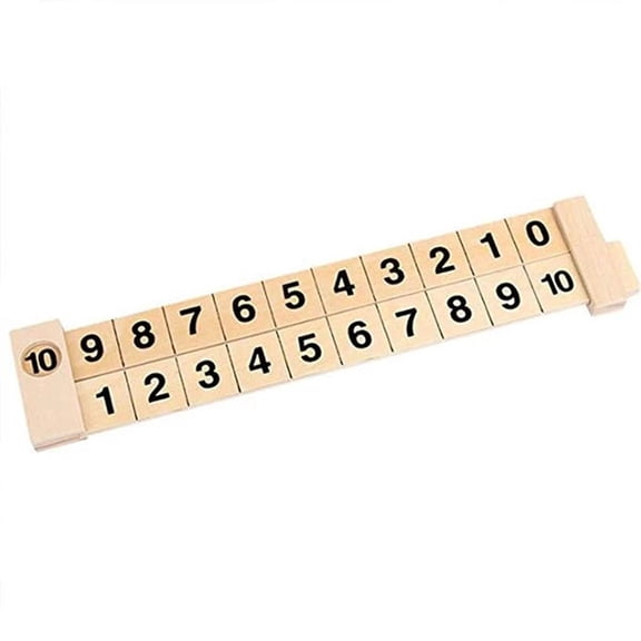 TACILIP Student Gifts, Puzzle Stationery Combination And Decomposition Digital Decomposition Ruler, Stationery Supplies, 1PC