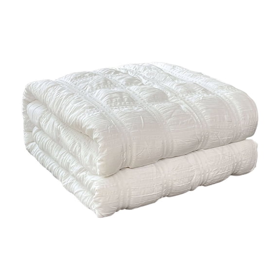 TACILIP Summer Bedding, Stylish Voile Washed Summer Quilt Cloud Soft Gauze Summer Quilt, Home Gifts