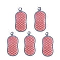 thumbnail image 1 of TACILIP Sweeping, 5-Pc Wet And Dry Multi-Purpose Dish Cloths - New Multi-Purpose No-Scratch Sponge Dish Cloths - Reusable Premium Sponge Scrubbing Pads, Cleaning Supplies, 1 of 6