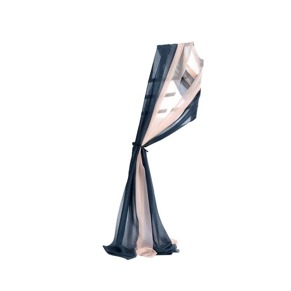 TACILIP Wedding Decor, 1PC Backrest Of Chair Chair Back Decoration Pearl Chiffon Fabric Beautiful Chiffon Curtain Wedding Hotel Decoration Chair Cover, Womens Gifts
