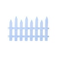 thumbnail image 1 of TACILIP White Plastic Garden Fence Picket Fence Edgings for Lawns Flowerbeds Plants Borders Decorative Yard, Room Decor, 1 of 6