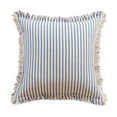 thumbnail image 1 of TACILIP Wind Stripe Tassel Throw Pillows Cover Sofa Throw Pillows Cover Living Room Cushion Throw Pillows Cover Linen Pillowcase Pillowcase, Gifts for Men, 1 of 6