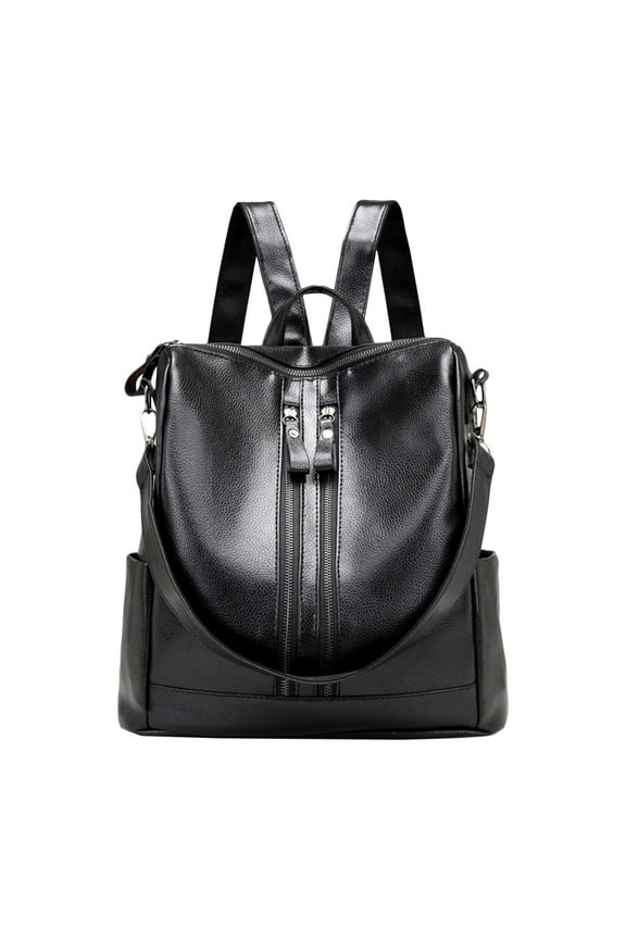 Women's Stylish Simulated Leather Backpack WaterResistant Detachable Shoulder Straps Spacious for Daily Use Organizer, Gifts for Women