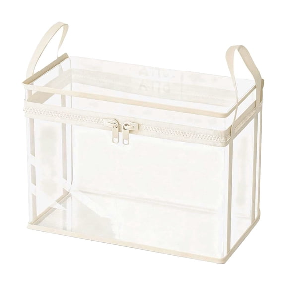 TACILIP Womens Gifts, 5Gal Clear Plastic Book Storage Box Transparent Organizer Book Case For Home Classroom Office Shelf, Home Storage, 1PC