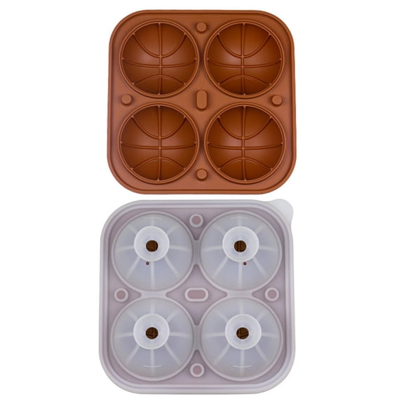 TACILIP Womens Gifts, Ice Cubes Maker,4 Hole Ice Cubes Molding Ice Box Small Household Refrigerator Easy-release Ice Lattice With Cover Ice Lattice, Kitchen Accessories, 1PC