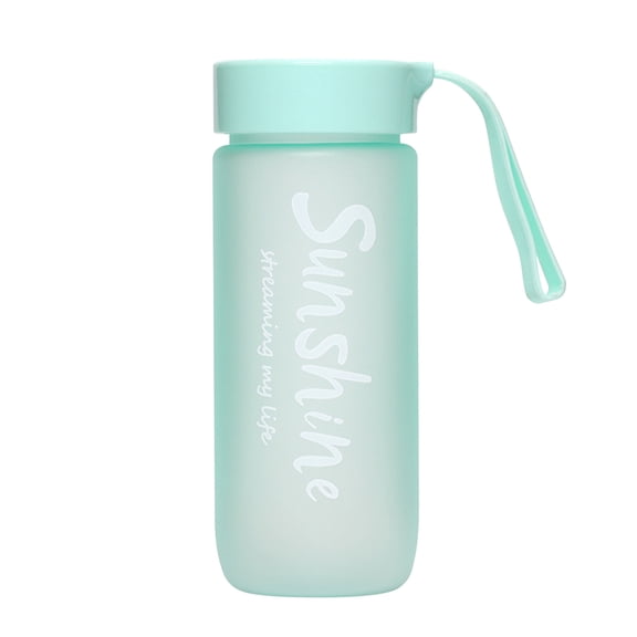 TACILIP Womens Gifts, Plastic Cup Frosted Mug Large Capacity Fresh Student Portable Cups 600ml, School Supplies, 1PC